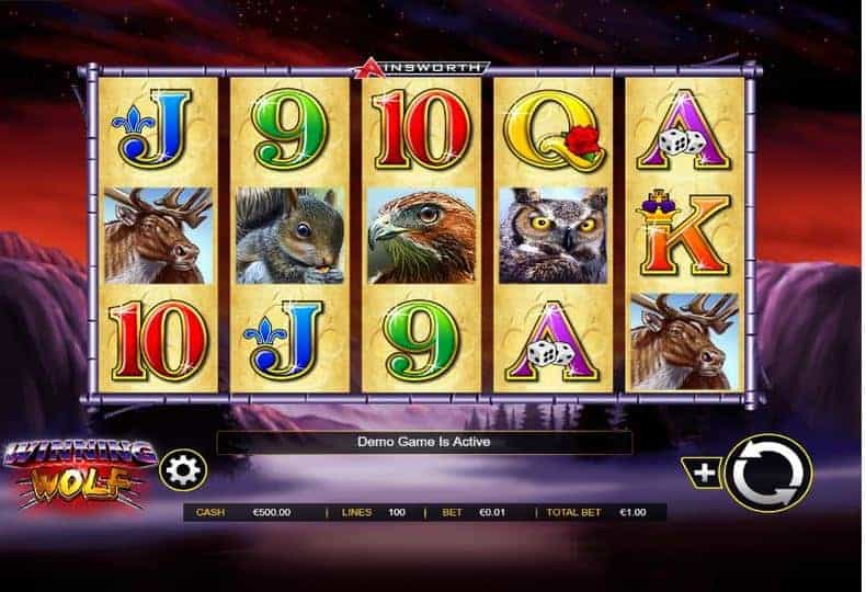 Free wild wolf slot machine